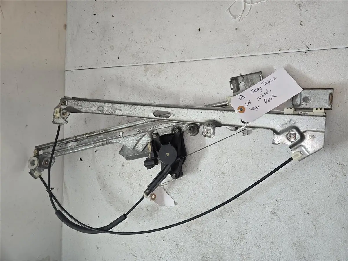 2003 Chevrolet Tahoe L/H Power Window Regulator 15101786 Oem 1