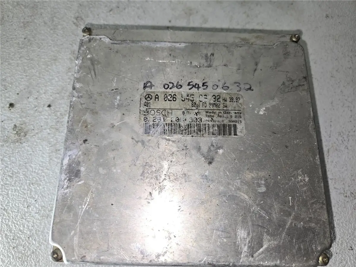 1997 - 2002 Mercedes Clk320 Ecu Ecm Pcm Engine Computer Module A 0265456632 Oem 1