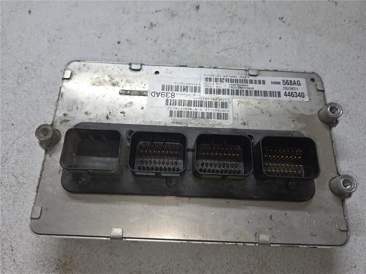 2006 Chrysler 300C Dodge Charger 5.7 Engine Computer Module Ctrl P04606839ad Oem 1