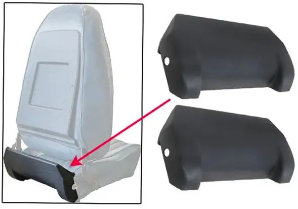 Bucket Bottom Panels ,Pair New 73-81 Camaro Firebird 1