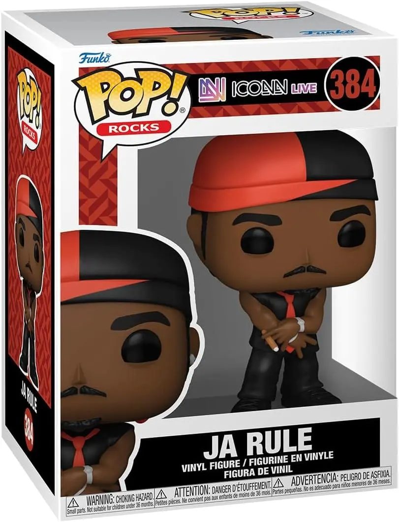 Funko Pop! Rocks Ja Rule Iconn Live Edition Figure No. 384 1
