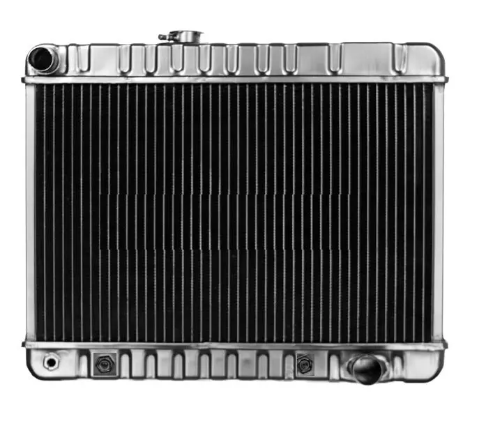 Radiator, 4 Core,  Auto Trans, New, 67 Gto 1