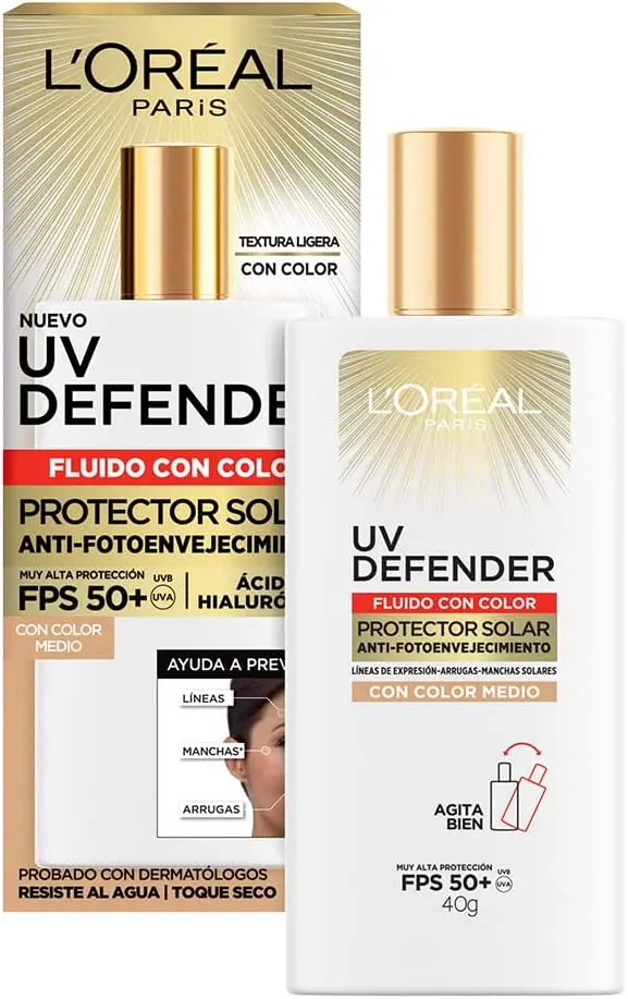 Loreal Dermo Expertise Uv Fluid Tinted Medio 1