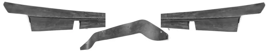 Rear Bumper Body Seal Kit, 64 65 Chevelle Elcamino 1