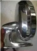 Door Mirror Remote, Left, Used, 65-68 Pontiac 1