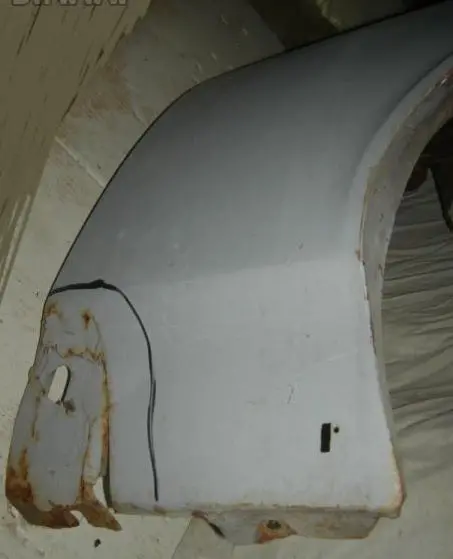 Front Fender, Right Used Steel, 67 Gto Lemans 2