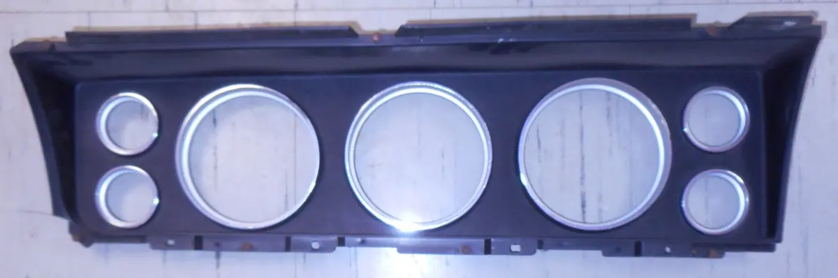 Dash Gauge Bezel ,Plastic Used 67 Impala 1