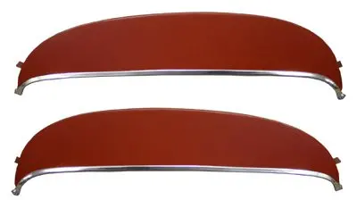 Rear Fender Skirts W/Mldgs ,New Pair 68 Impala 1