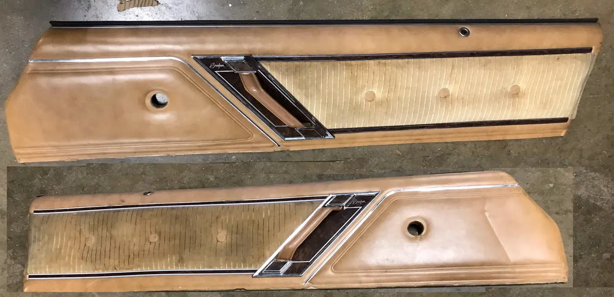 Door Panels,Used Tan 79 Cutlass Supreme 1