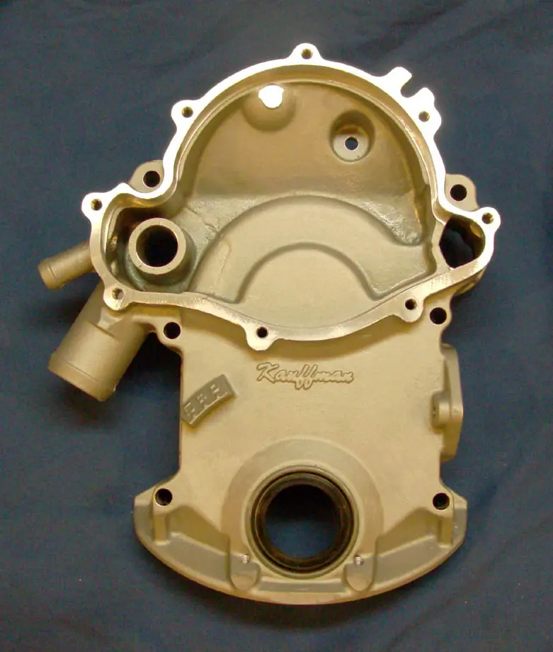 Timing Chain Housing ,New Aftermarket 65-68 Pontiac 1