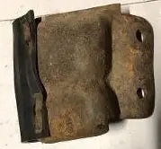 Rear Bumper Snubber ,Outer Left Used 69 Gto Lemans 1