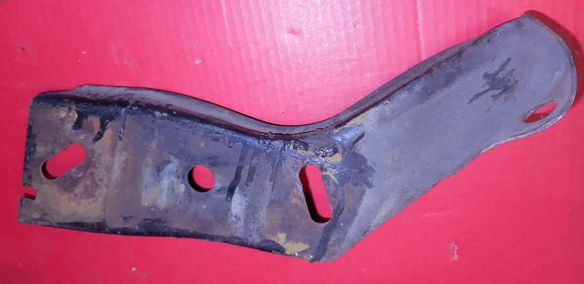 Front Bumper Bracket, Inner Left, Used, 70 Chevelle, 70-72 Monte Carlo 1