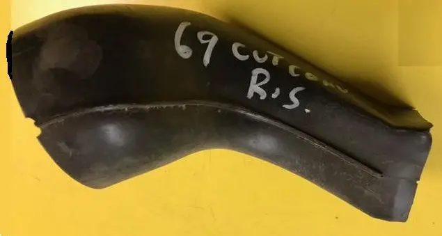 Dash Fresh Air Duct ,No Ac Right Used 69 Cutlass 442 1