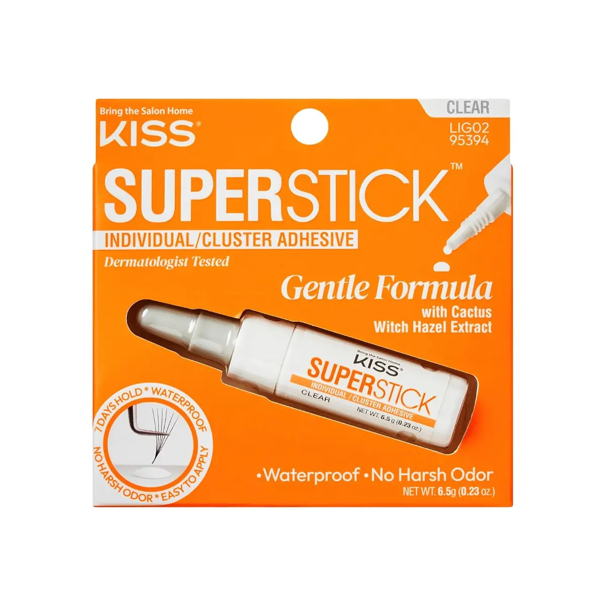 Adhesivo Para Pestañas Extended Wear Transparente - Kiss 1