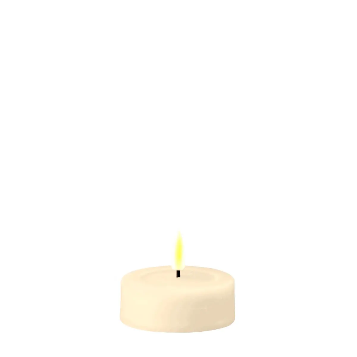 Ledkaars Crème Set - Jumbo Theelicht 1