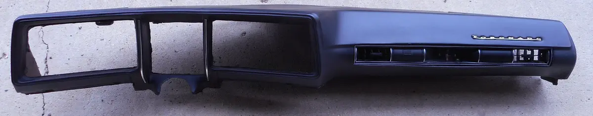 Dash Pad, W/Ac Black Used 73 Toronado 1