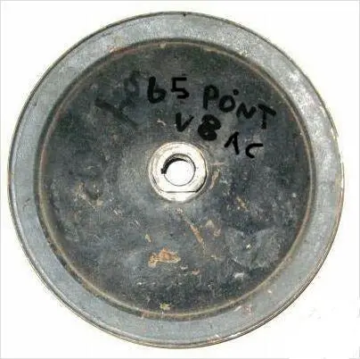 Ps Pump Pulley ,V8 Ac,1Groove Used 65 Pontiac 1