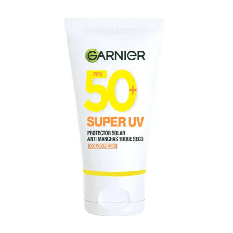 Super Uv Protector Solar Facial Toque Seco Tono Medio Vitamin C - Garnier Skin Active 1