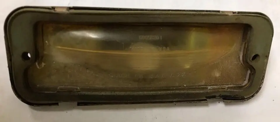 License Plate Light, Used 73 74 Nova X-Body 1
