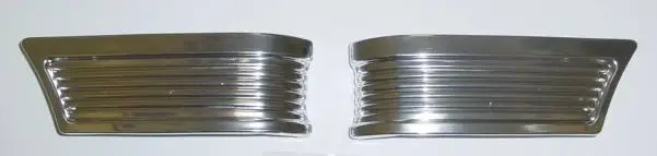 Park Light Extension Moldings, Pair, New, 62-64 Nova 1