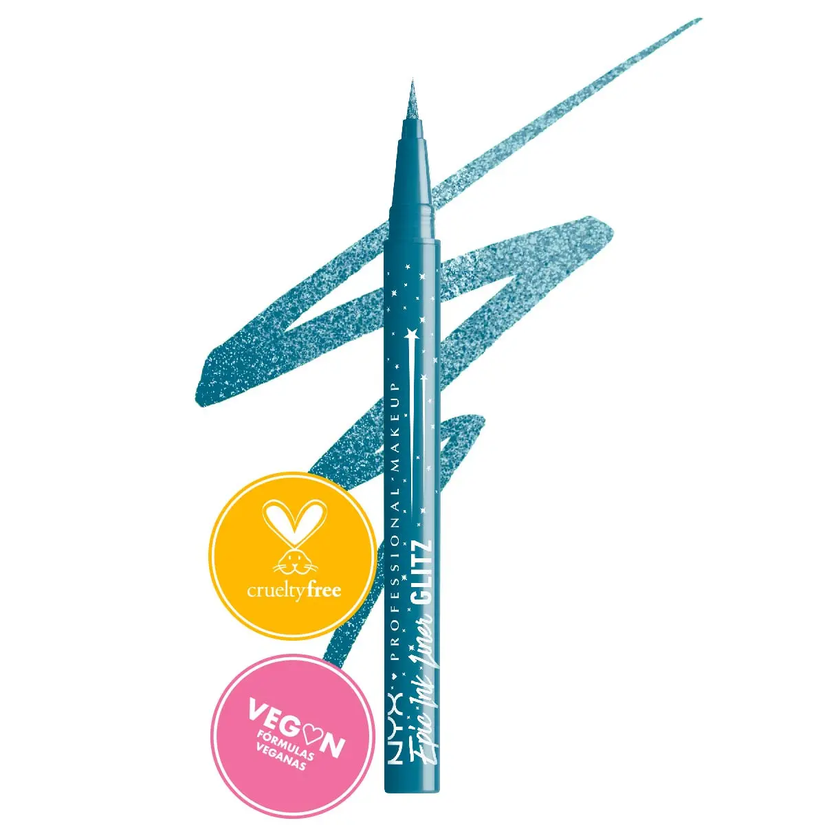 Delineador Para Ojos Epic Ink Liner Glitz - Nyx Professional Makeup 1