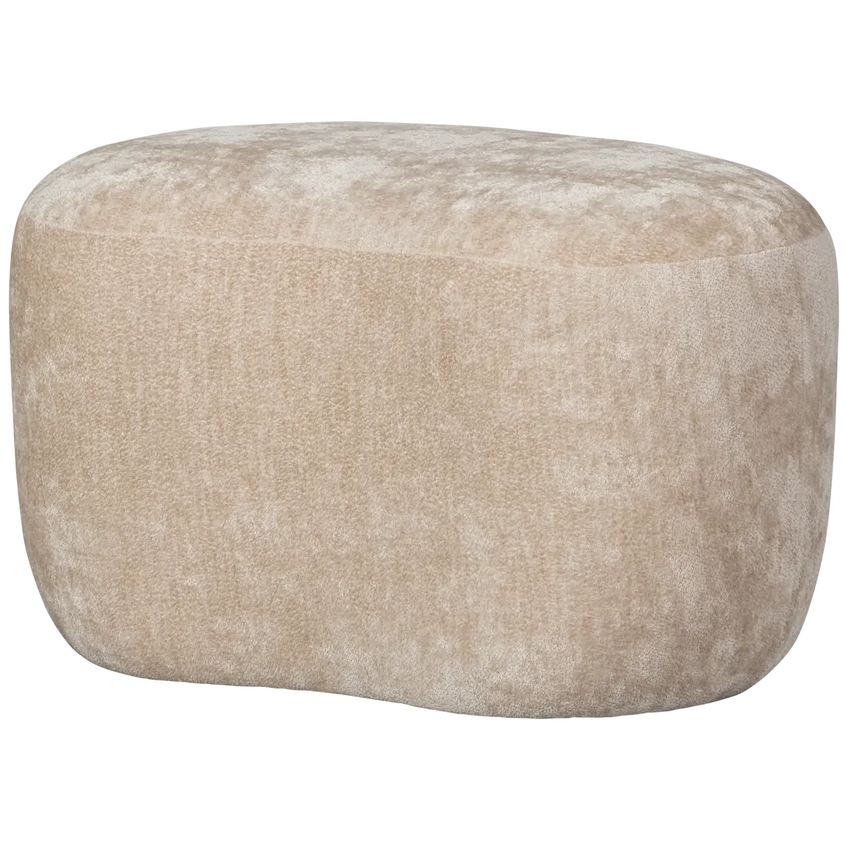 Organische Poef - Naturel 1