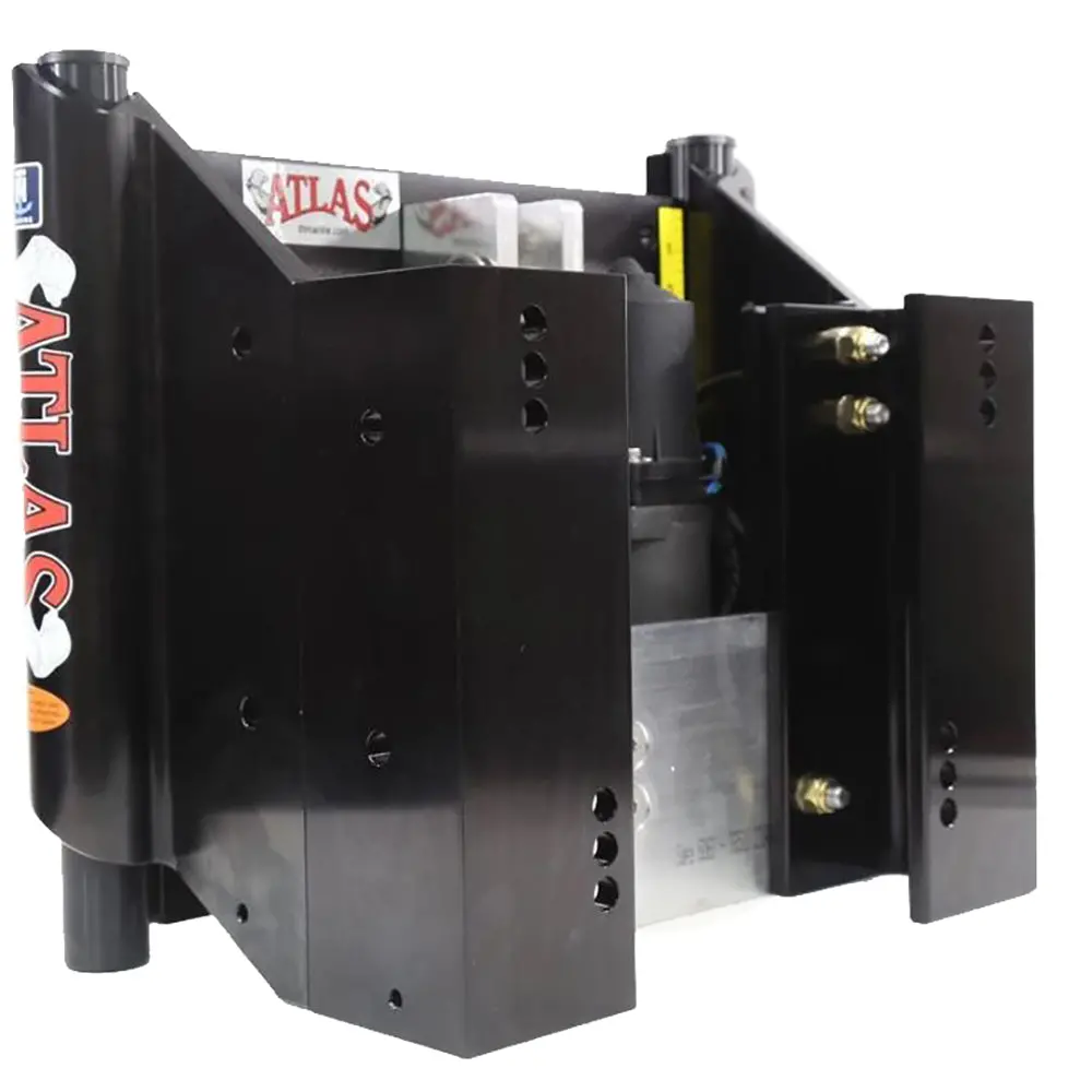T-H Marine Atlas 6" Set Back Hydraulic Jack Plate - Heavy Duty - Black 1