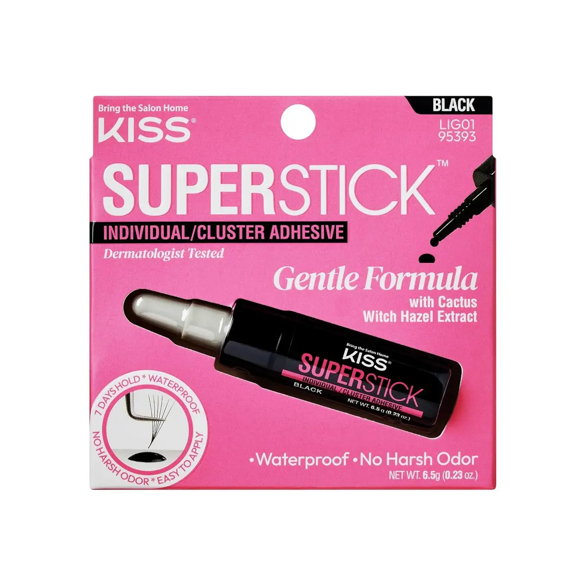 Adhesivo Para Pestañas Extended Wear Black - Kiss 1
