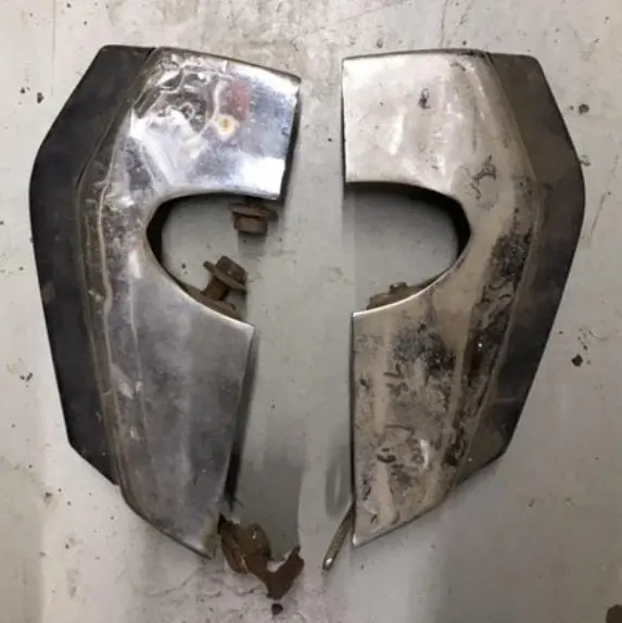 Rear Bumper Guards, Used Pair 73 Camaro 1