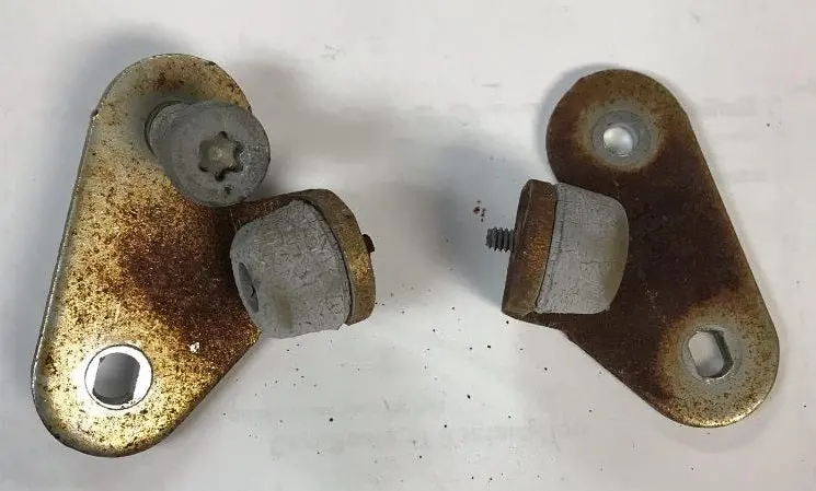 Rear Seat Back Stops, 75-79 Nova Omega Hatchback 1
