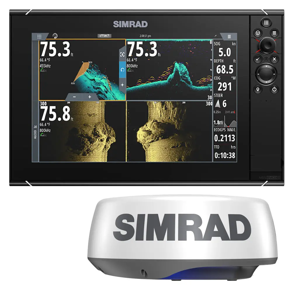 Simrad Nss12 Evo3s Combo Radar Bundle W/Halo20+ 1
