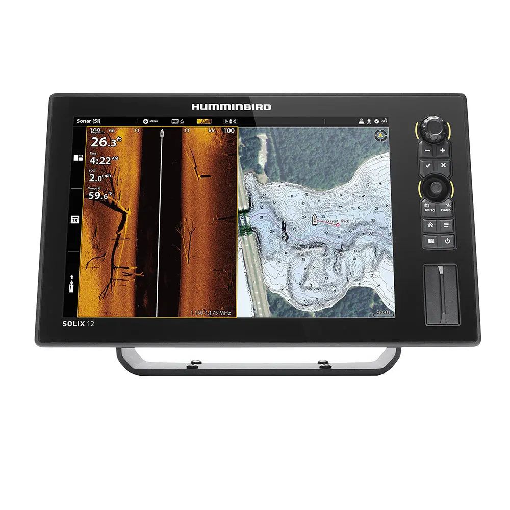 Humminbird Solix 12 Chirp Mega Si+ G3 1