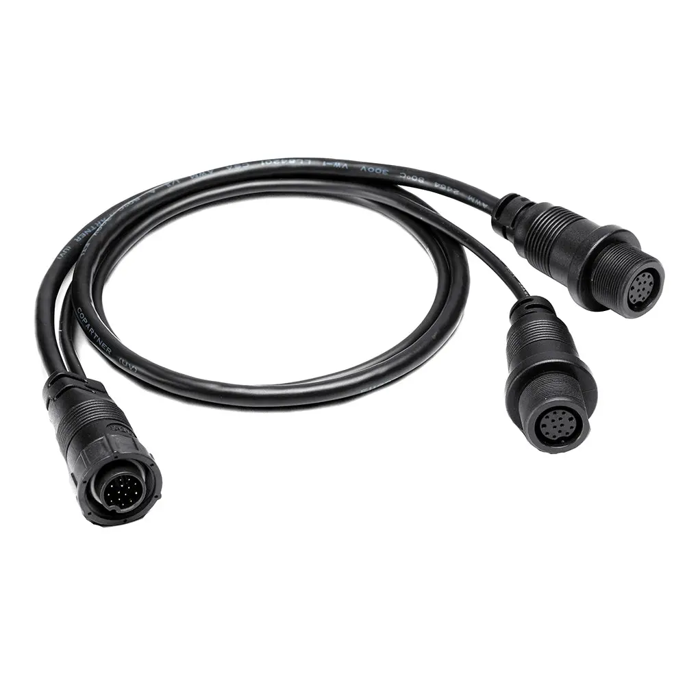 Humminbird 14 M Id Sidb Y - Solix/Apex Side Imaging & 2D Splitter Cable 1