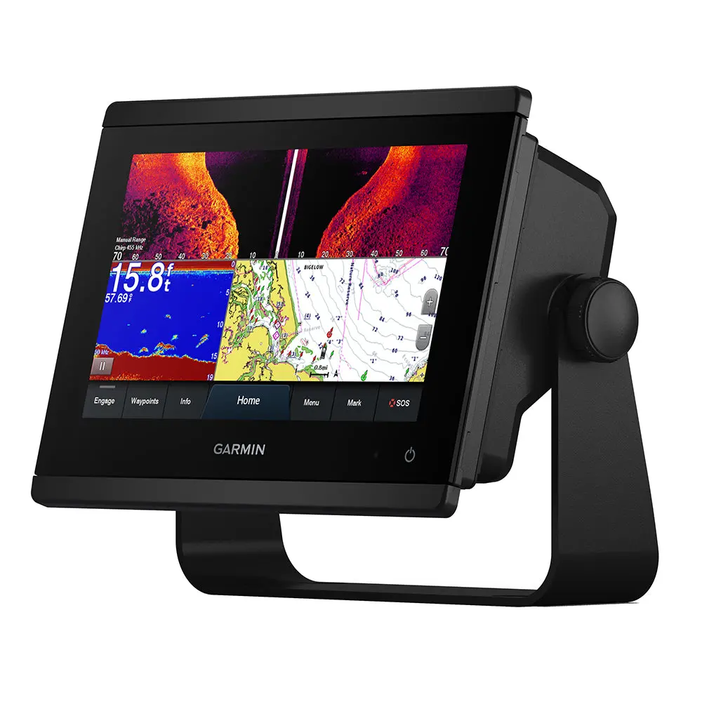 Garmin Gpsmap 743Xsv Combo Gps/Fishfinder - Preloaded Us+Canada+Bahamas Bluechart G3 - Lakev&Uuml; G3 1