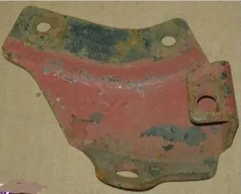 Front Bumper Outer Bracket ,Left Used 67 Camaro 1