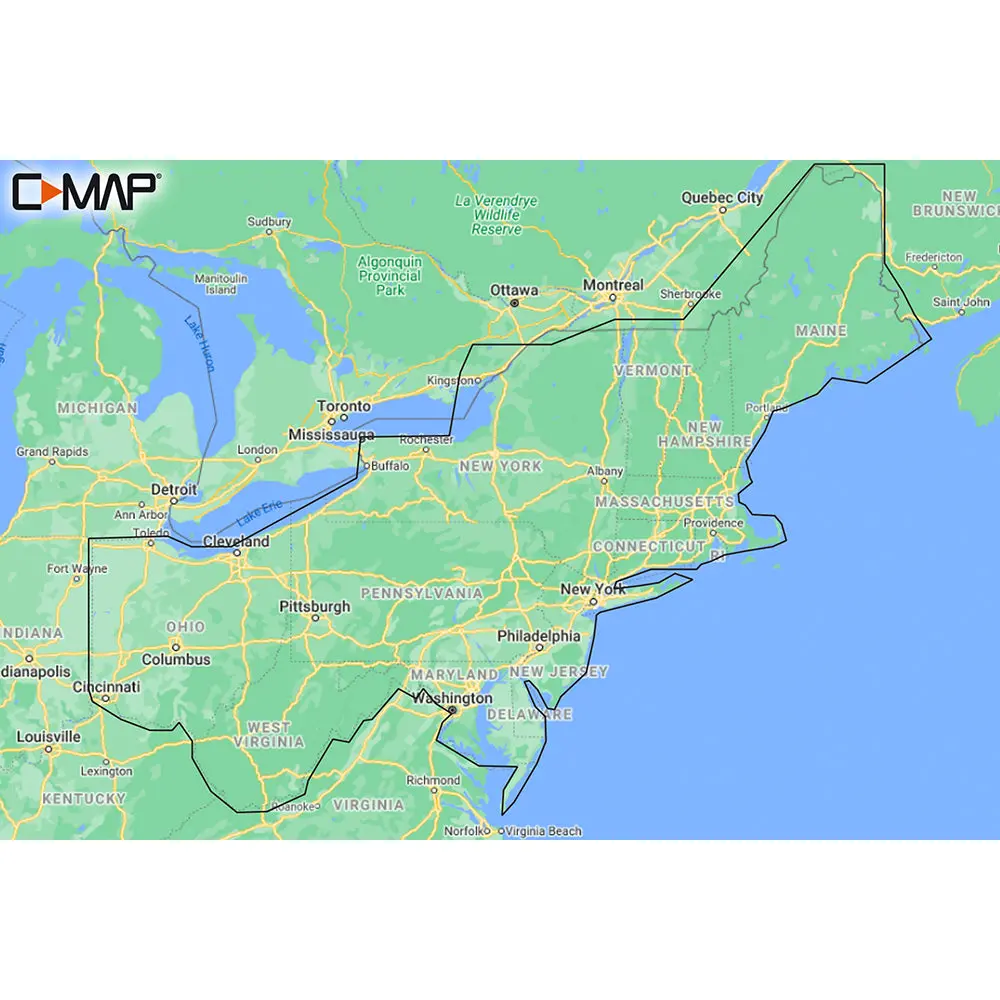 C-Map M-Na-Y213-Ms Us Lakes East Reveal Inland Chart 1