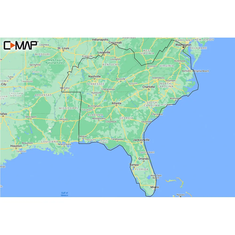 C-Map M-Na-Y214-Ms Us Lakes South East Reveal Inland Chart 1