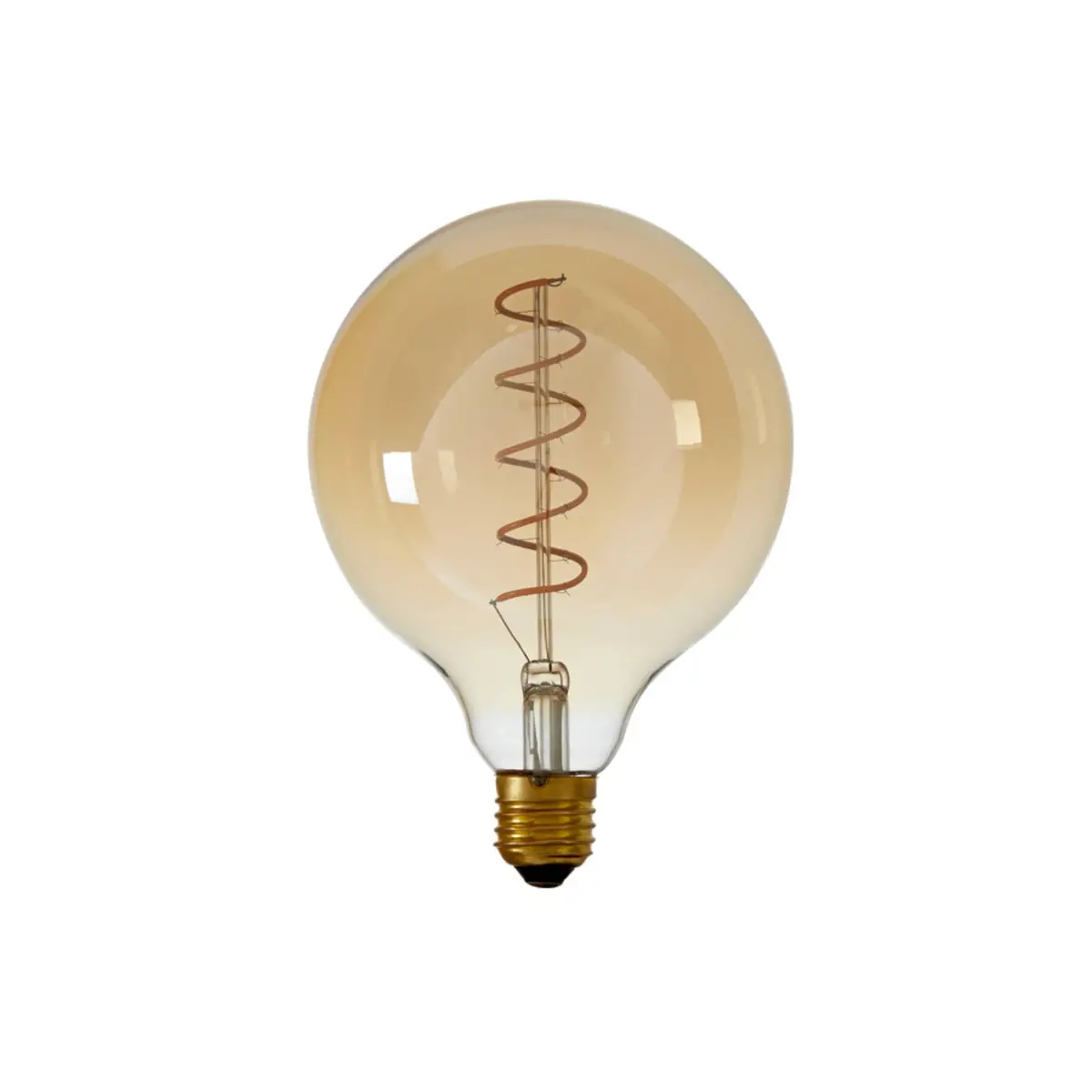 Ledlamp Amber E27 - 12,5 X 17,5 Cm 1