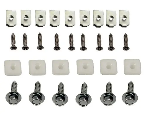 Front Grill Mounting Kit, 30 Pcs, New, 69 Camaro 1