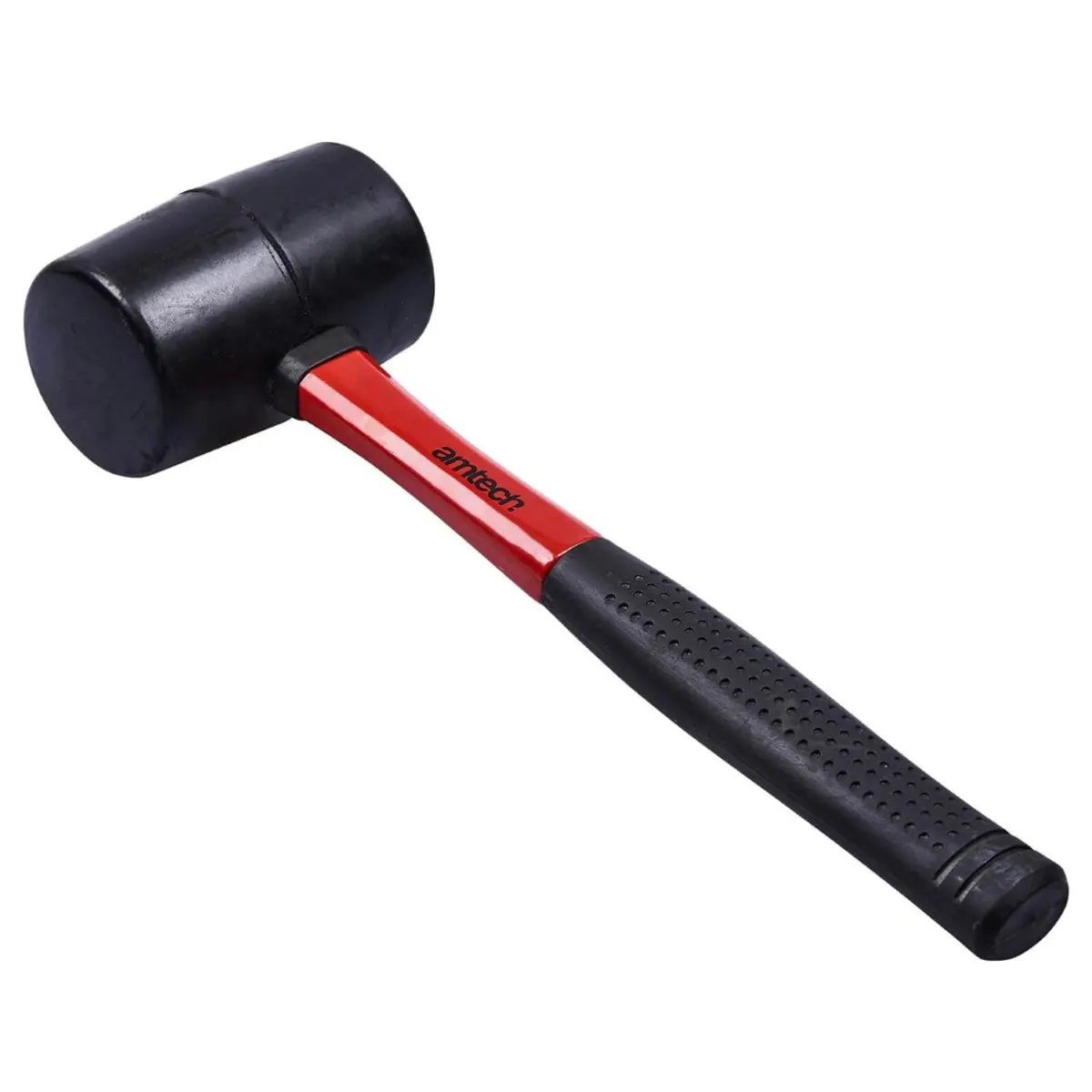 Amtech Black Rubber Mallet Fibreglass Shaft 16Oz 32Oz 1