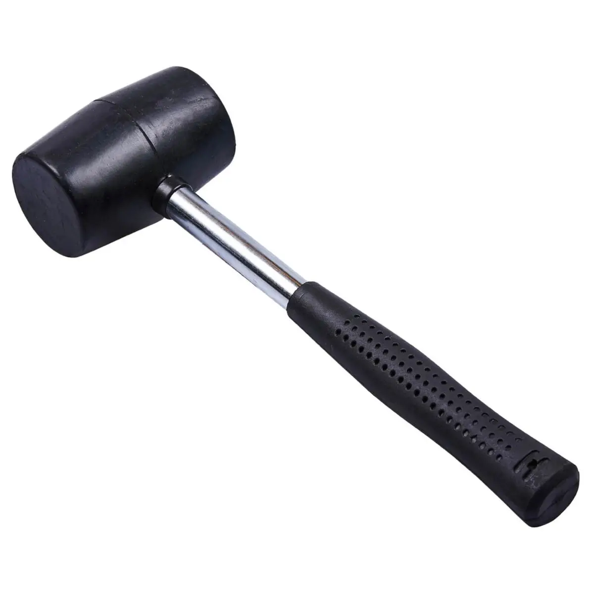 Amtech 16Oz Steel Shaft Black Rubber Mallet 1