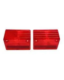 Tail Light Lens, Pair, New, 65 Nova 1