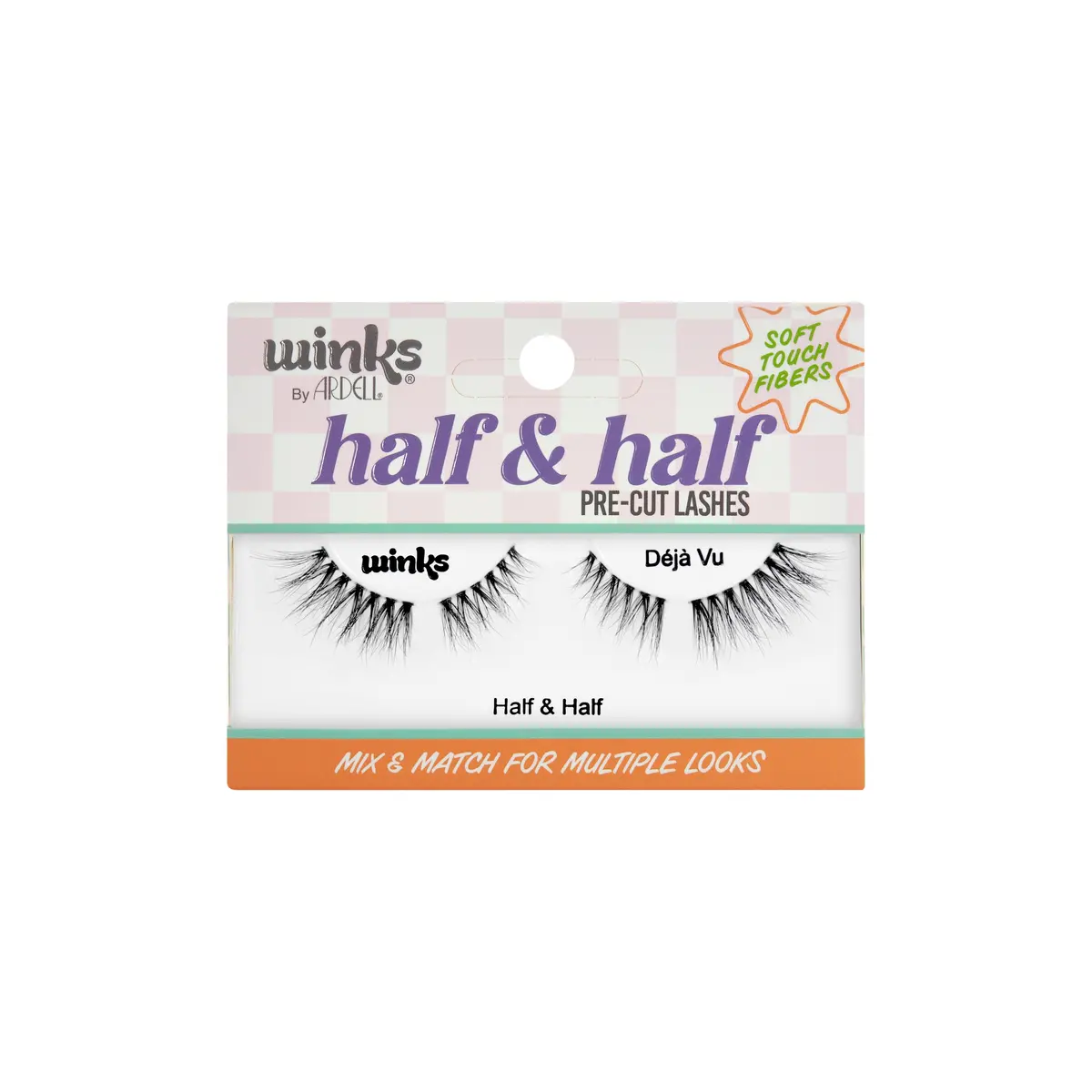 Pestañas Postizas Pre Cortadas Winks Half And Half Deja Vu - Ardell 1