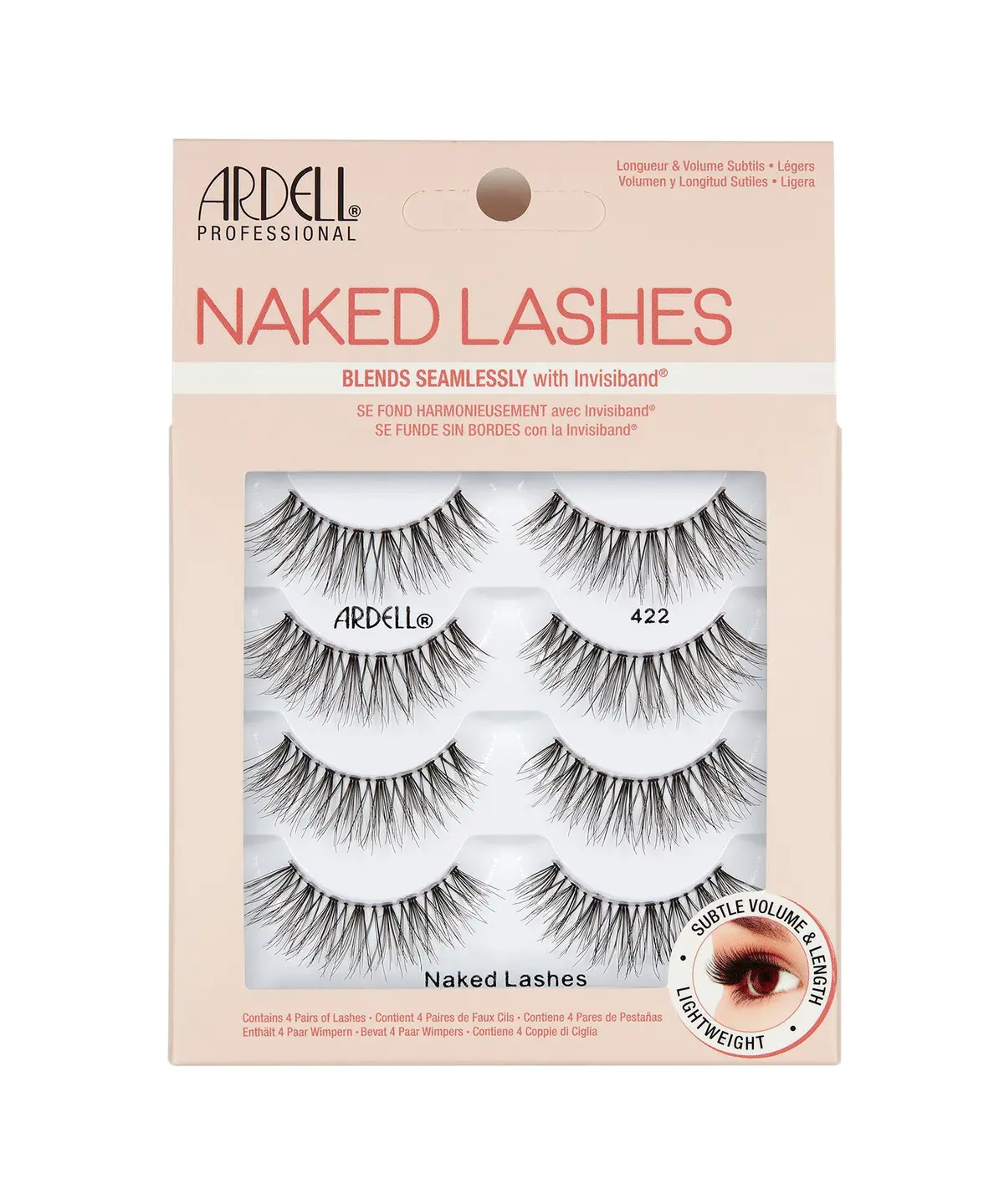 Pestañas Postizas Naked Lashes Multipack 422 - Ardell 1
