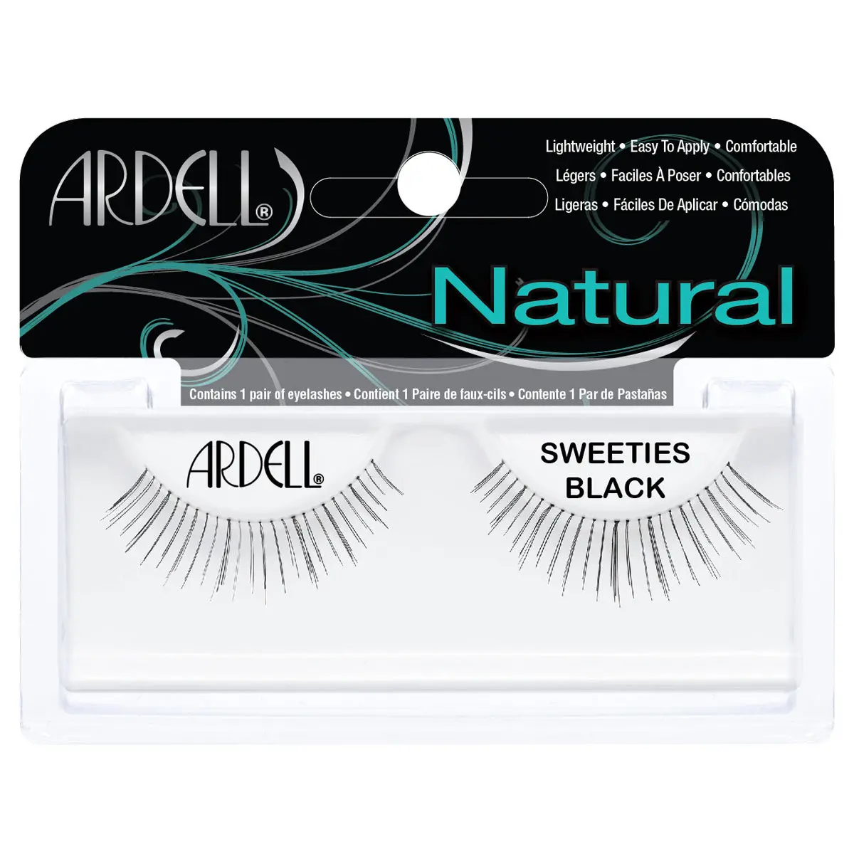 Petañas Postizas Sweeties Invisibands Black - Ardell 1