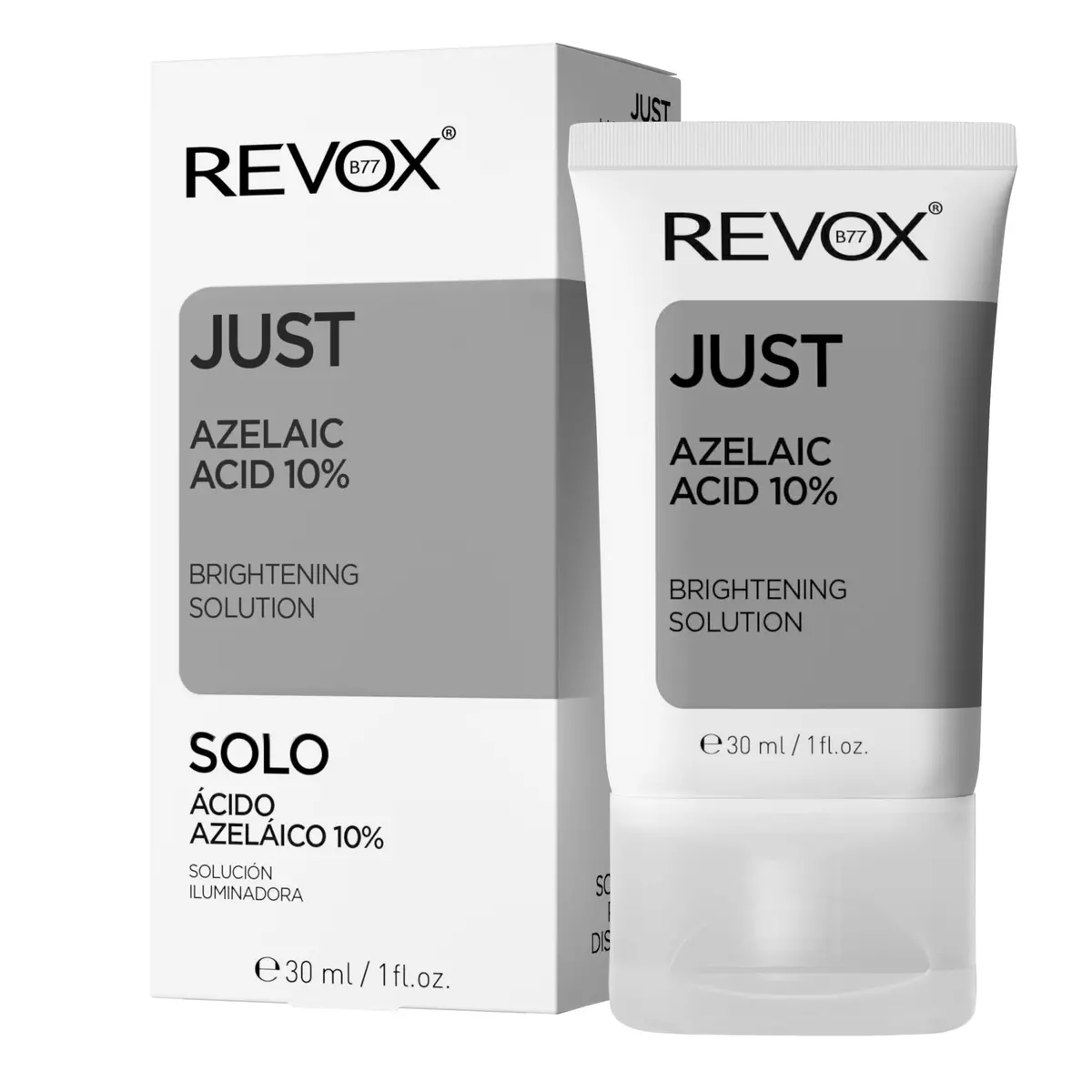 Solución Iluminadora Ácido Azelaico 10% - Revox B77 1