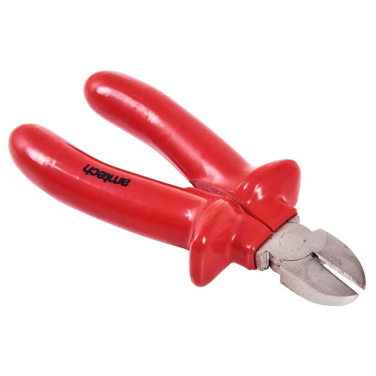 Amtech 8" Side Cutting Plier Slip Guard Handle 1