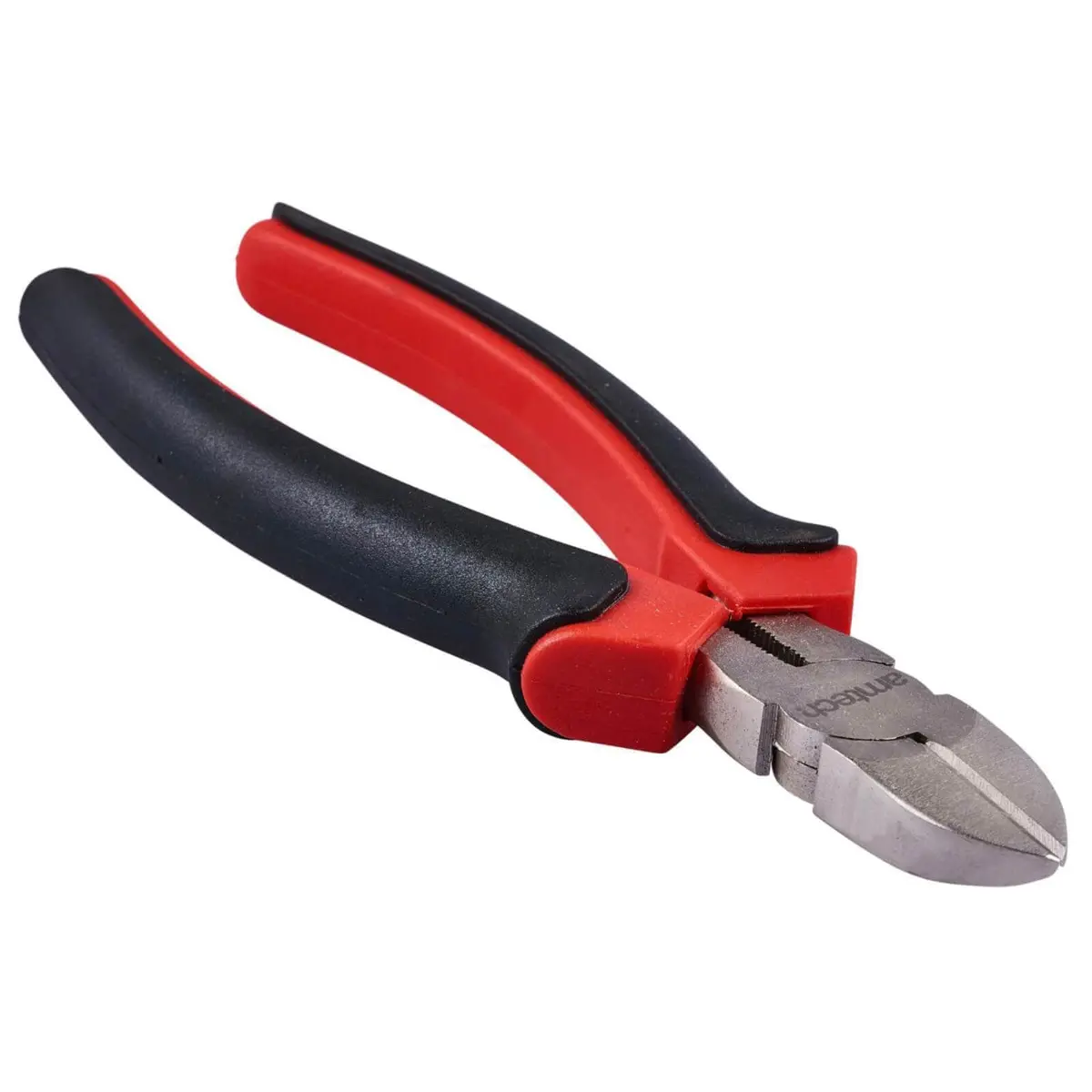 Amtech 8" Side Cutting Plier 2 Tone Grip Satin Finish 1