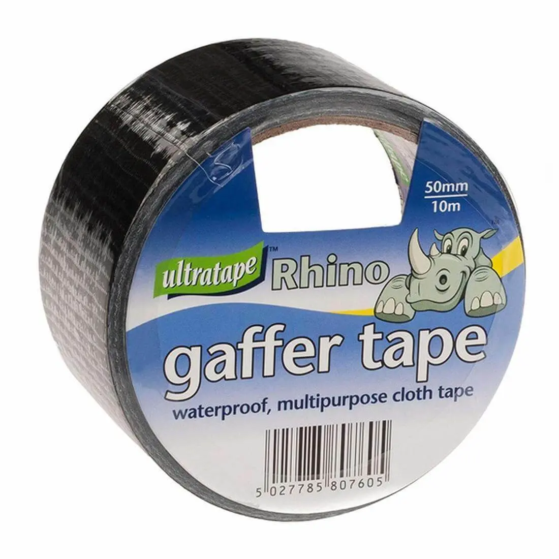 Ultratape Rhino Cloth Gaffer Tape Black 50Mm X 10M 1