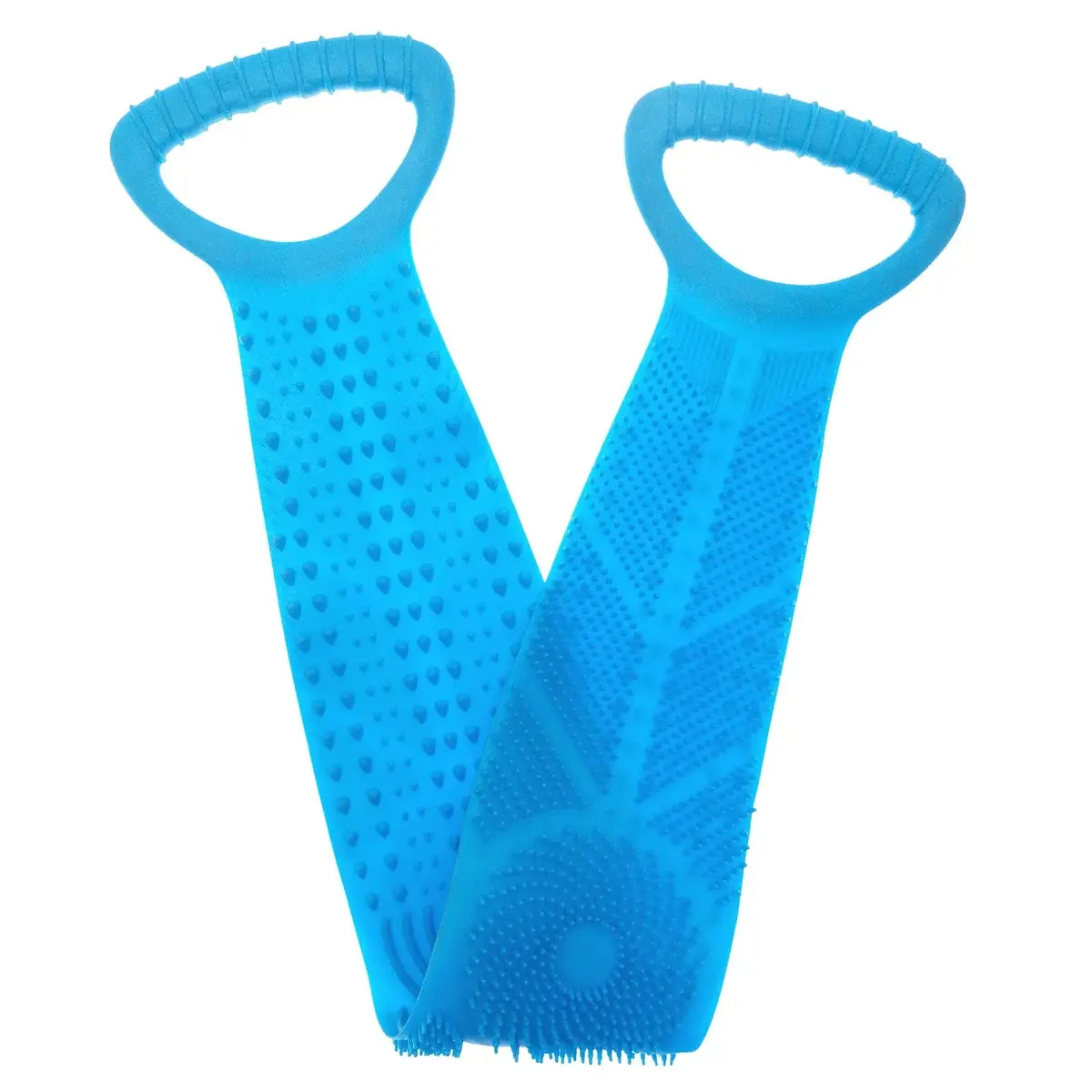 Body Scrubber Soft Flexible Exfoliator Massager Dual Surface 70Cm 1